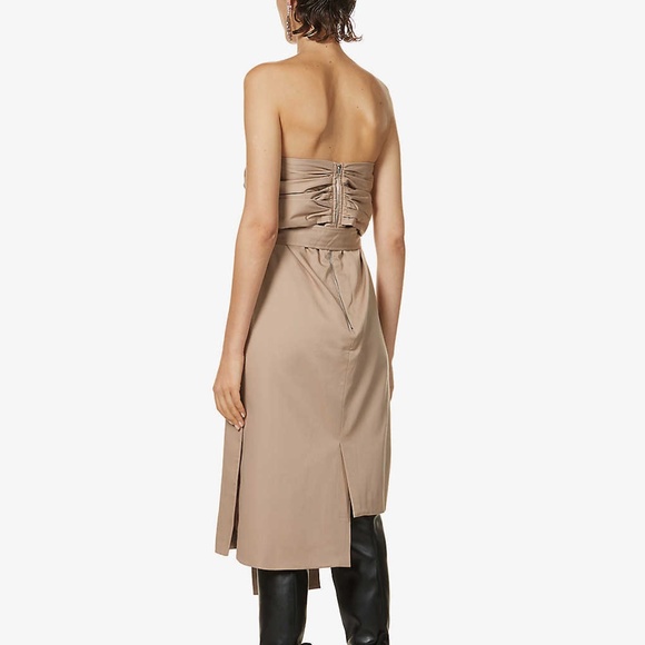 Rohk Cotton Twist Front Trench Dress size US6-8 - Picture 8 of 16